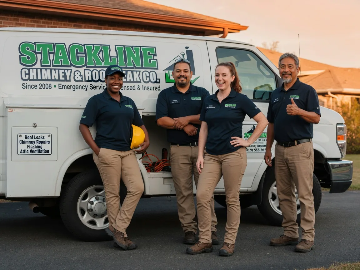 Chimney flashing repair company in Smackover, AR